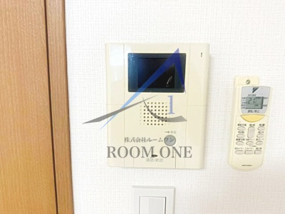 リクレイシア富士見台のセキュリティ|モニター付きインターホンです。