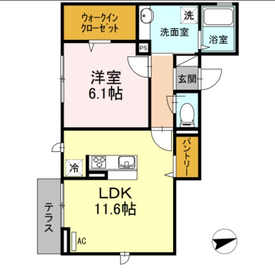 グラン　アンスの間取り