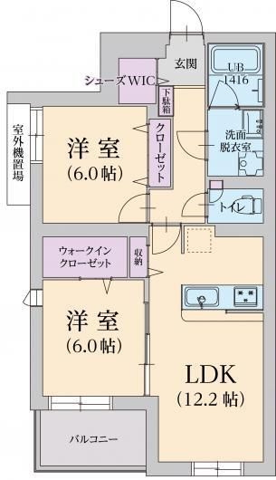 アルフィーネの間取り