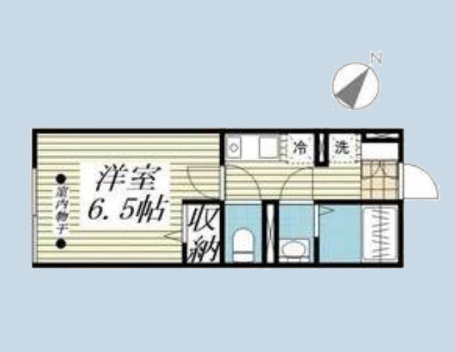 オーキッドプレイス立川の間取り