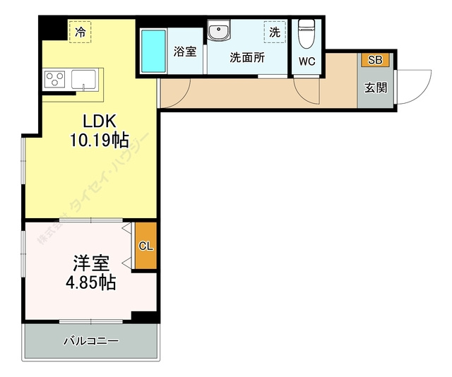 リーブルファイン赤池の間取り