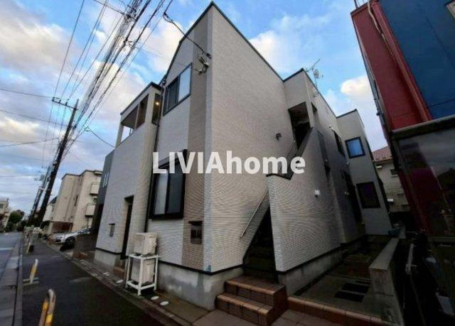 江戸川区北小岩６丁目のアパートの外観