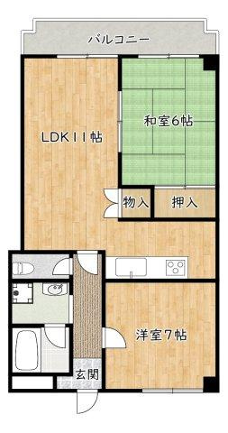 【間取り】 | カーサ東町