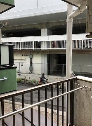 コスモス阿佐ヶ谷のバルコニー