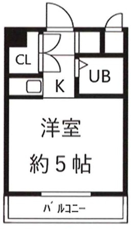 コーポレージ中葛西の間取り