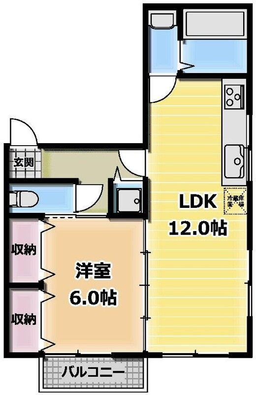 エスアイハイムの間取り|間取りです。