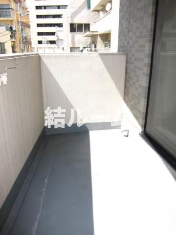 板橋区板橋２丁目の賃貸マンションのバルコニー