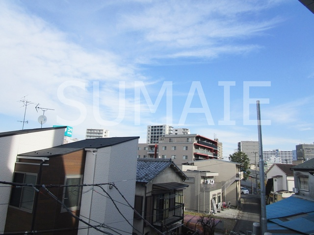 ベルシード東十条ツインズＡの展望|バルコニーからの景色です！