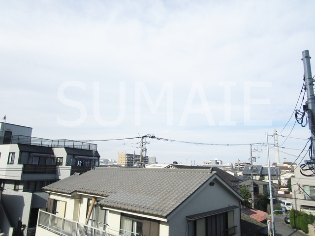 ベルシード東十条ツインズＡの展望|バルコニーからの景色です！