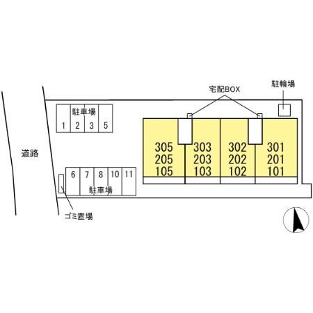 ヴィレオの区画図
