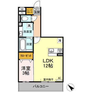 グランドール　千種の間取り