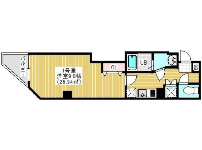 シャルム・ドゥ・プランドールⅡの間取り