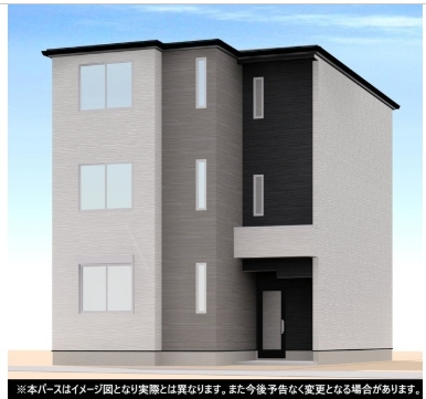 KEIAI RESIDENCE 岩槻の外観パース|★都市ガス★ネット無料★AL★2口コンロ★浴室乾燥★
