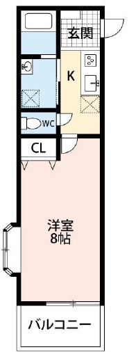 グリムコートの間取り|間取りです。