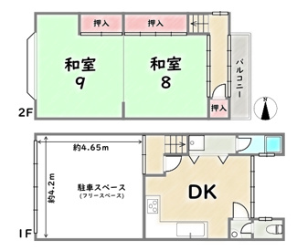 【間取り】 | 新千本通面す。店舗・事務所向き