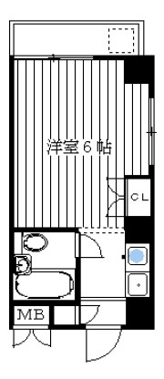 コスモス阿佐ヶ谷の間取り