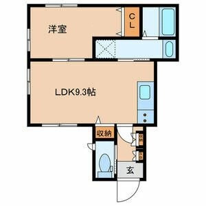 【間取り】 | ＰＲＥＮＤＲＥ　Ｋ | 間取りです。