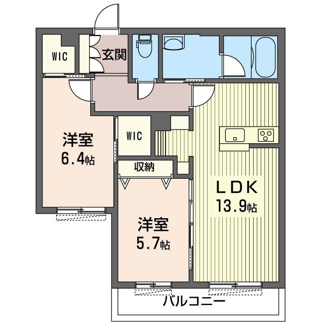 Ｍａｉｓｏｎ　Ｌｉｓの間取り