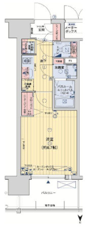 【間取り】 | レオンコンフォート都島