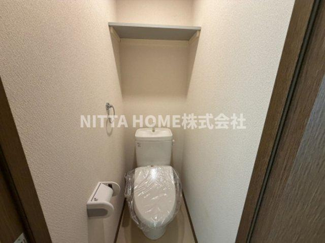 綾部市神宮寺町東谷のアパートのトイレ|トイレになります◇