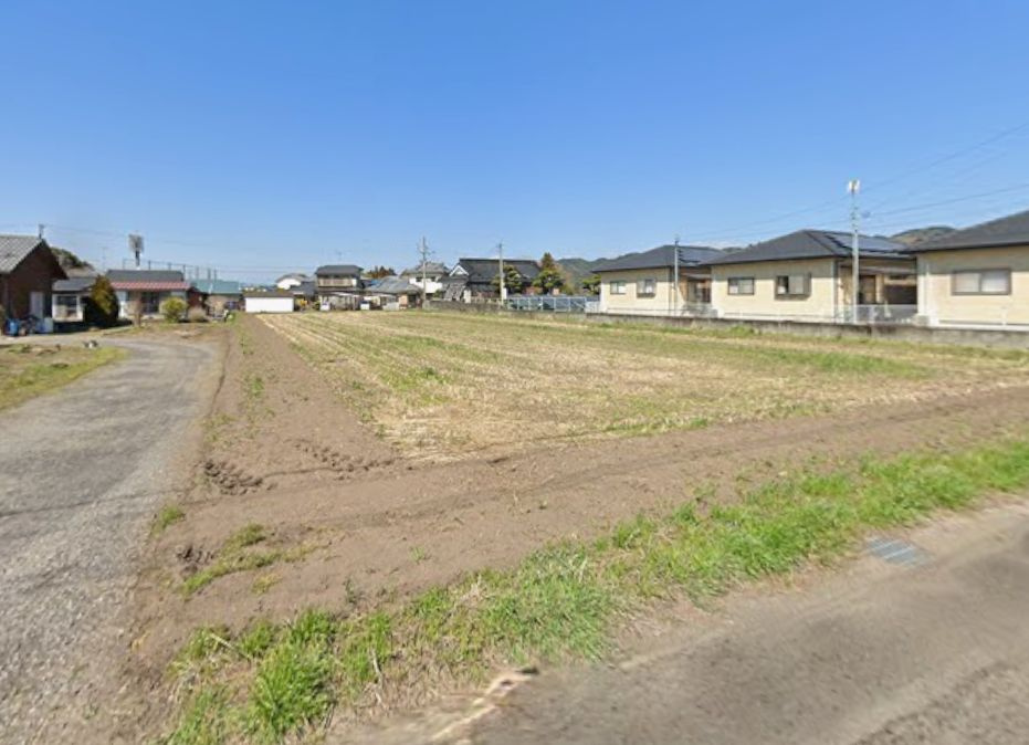 都城市高城町穂満坊の売地の外観
