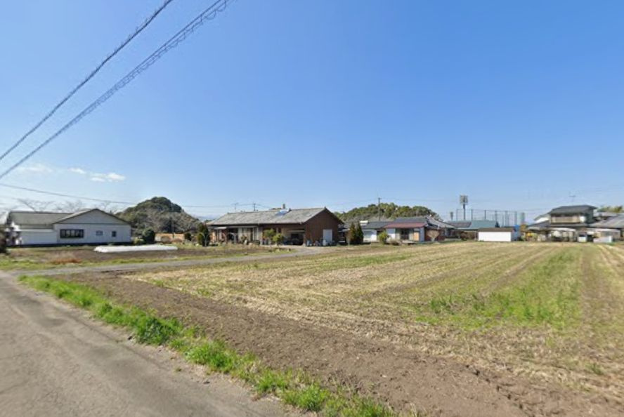 都城市高城町穂満坊の売地の外観