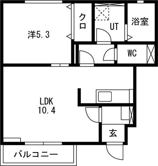 Lien(リアン)Bの間取り