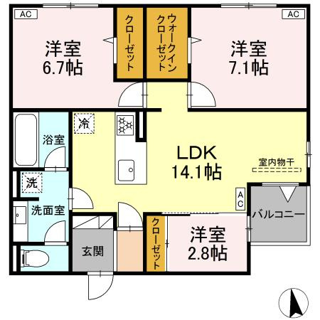 【間取り】 | Asset-Court富士見台
