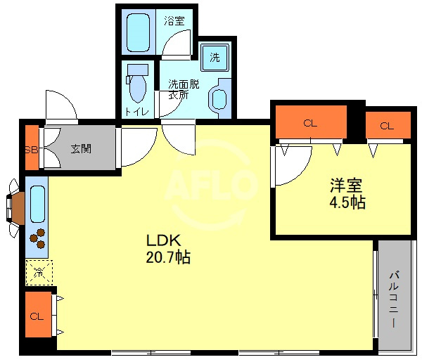 プリオール舟橋　味原小学校区の間取り|プリオール舟橋　間取り
