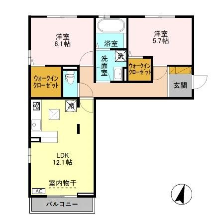 ルミナーレの間取り