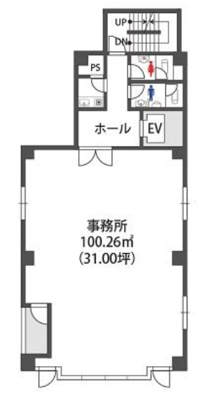 上本町Ｉ．Ｂ．Ｐタワーの間取り