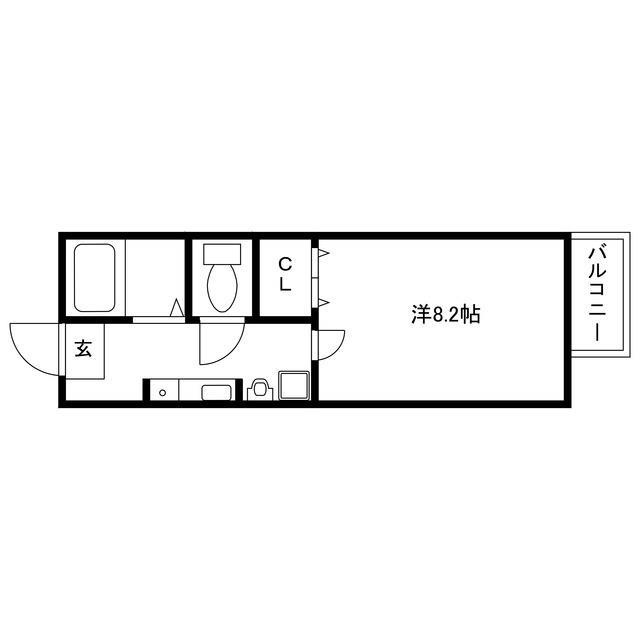 エトランス西庄の間取り