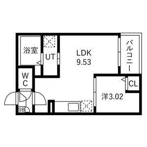 Jack higashimatsuyama Ⅱの間取り