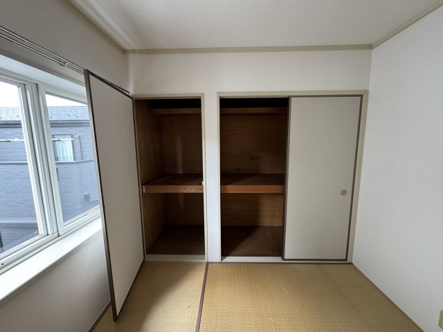 セントピアＢの収納|押入（和室6帖）
