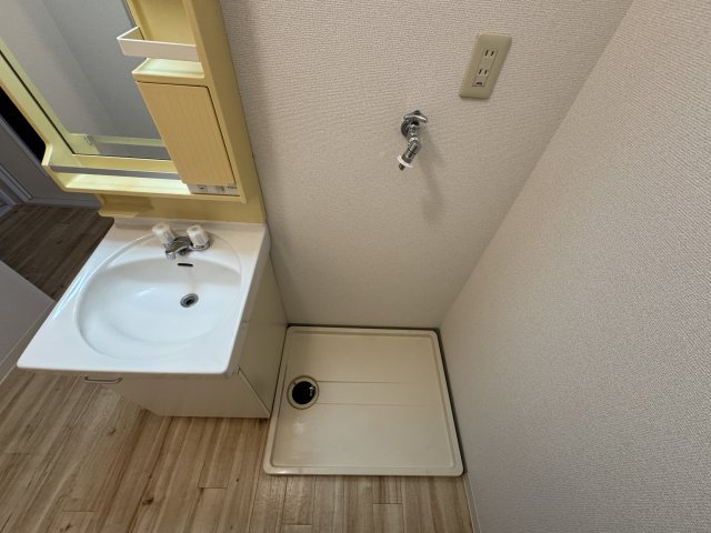 セントピアＢの内装|室内洗濯機置場