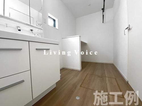【仲介手数料０円】相模原市南区御園8期　新築一戸建ての脱衣所|相模原市南区御園8期　新築一戸建て