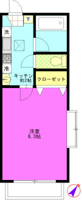 ＤＳコート・２１　ＲＡＮＤＯの間取り