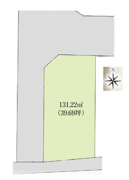 ●北葛城郡上牧町松里園　第2期　売土地の土地図