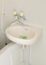 フラット代々木の洗面所