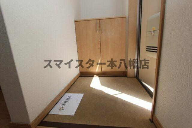 ハイツＡＨＣの玄関