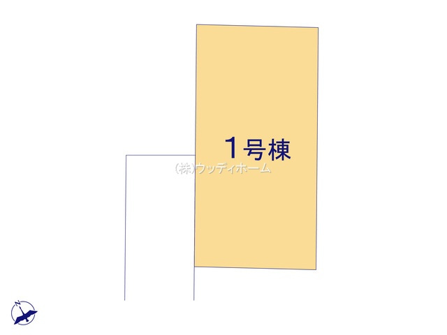 春日部市上蛭田5期　新築一戸建ての区画図