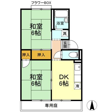 グランドール神田B棟の間取り