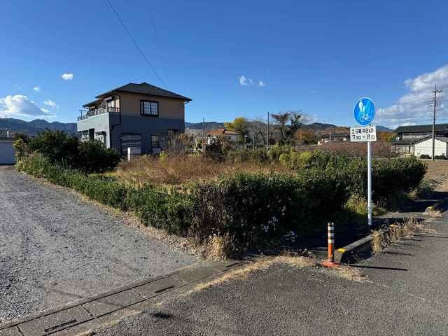 入間郡毛呂山町岩井　売地の外観