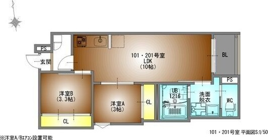 REGALEST鶴舞の間取り