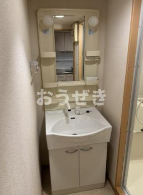 はしづめマンションの独立洗面台