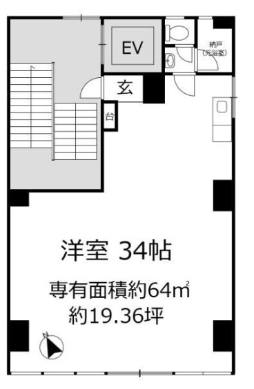 第16大協ビルの間取り