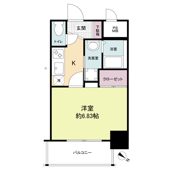【間取り】 | DSタワー大博通り