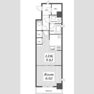 セイル淀屋橋の間取り