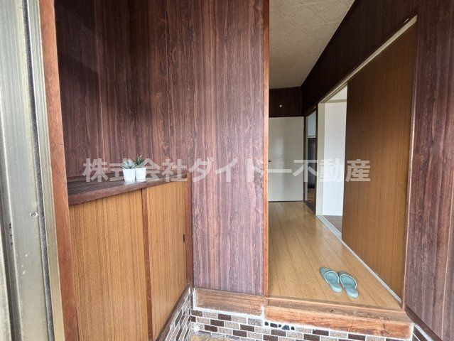 嘉穂郡桂川町大字土居の一戸建ての玄関
