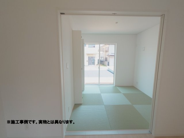 クレイドルガーデン高松市円座町第３◇耐震等級３取得の地震に強いオール電化住宅です！の和室|完成予想図子どもの遊び場やお昼寝スペース、高齢者の居室、来客用の寝室など